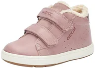 Sneakersy damskie - Geox Dziecięce sneakersy B Biglia Girl C, Antique Rose Prune, 19 EU - miniaturka - grafika 1