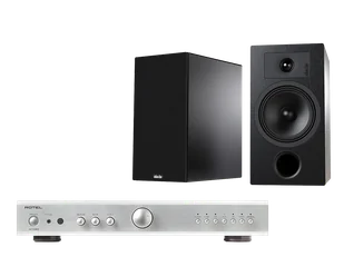 Rotel A11 MkII (srebrny) + Tesi 3 (czarny) - Zestawy stereo - miniaturka - grafika 1