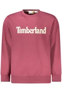 Bluzy męskie - TIMBERLAND MĘSKA CZERWONA BLUZA Z ROZPINANYM SZYBĄ - miniaturka - grafika 1