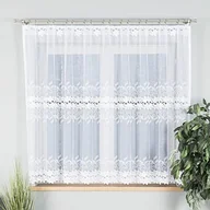 Firany - Firana Bastia 150 x 300 cm biały - miniaturka - grafika 1