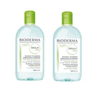 Płyny micelarne - Bioderma NAOS POLAND SP. Z O.O. SEBIUM H2O płyn micelarny 2x500 ml - miniaturka - grafika 1