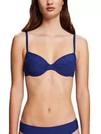 Biustonosze - ESPRIT Bodywear damski biustonosz Soft Stripes RCS uw Biustonosz formowany, ciemnoniebieski, 75 C, ciemnoniebieski, 75C - miniaturka - grafika 1