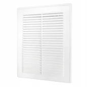 Akcesoria i części AGD - Kratka wentylacyjna D 180X250 RW biała z siatką PCV DOSPEL - miniaturka - grafika 1