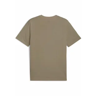 Męska koszulka Essentials z małym logo No. 1 PUMA Velvet Moss Brown - Koszulki sportowe męskie - miniaturka - grafika 1