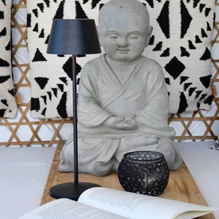 LOOM DESIGN Modi lampa tarasowa LED czarna - Lampy ogrodowe - miniaturka - grafika 1