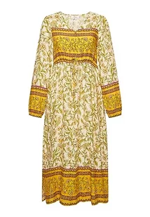 usha FESTIVAL Damska letnia sukienka 15926488, wełniana biel wielokolorowa, XL, Wełna biała, wielokolorowa, XL - Sukienki - miniaturka - grafika 1