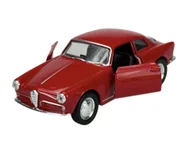 Samochody i pojazdy dla dzieci - WELLY OLD TIMER 1954 ALFA ROMEO GIULIETTA CZERWONY 1:34 43850 - miniaturka - grafika 1