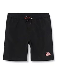 Spodenki męskie - Lonsdale Dunbeath Pants męskie spodnie, czarny/biały/czerwony, S - grafika 1