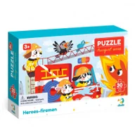 Puzzle - Dodo Puzzle 30 Bohaterscy strażacy - miniaturka - grafika 1