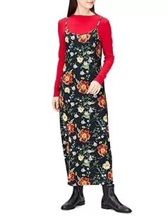 Desigual Damska sukienka Vest_amapola Casual, czarny, S - Sukienki - miniaturka - grafika 1