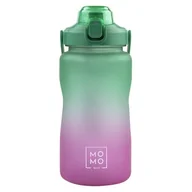 Shakery i bidony sportowe - Butelka plastikowa SOXO Momoway Zielono-różowy - miniaturka - grafika 1