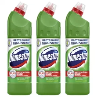 Domestos Płyn do WC Pine Fresh Zestaw 3 x 750 ml - Środki do WC - miniaturka - grafika 1