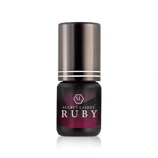 Secret Lashes Klej Ruby 3gr - Sztuczne rzęsy i akcesoria - miniaturka - grafika 1