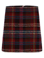 Spódnice - Marie Lund - Spódnica damska, czarny|wielokolorowy - miniaturka - grafika 1