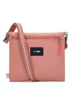 Torby męskie - Torba antykradzieżowa Pacsafe Go Crossbody Pouch - rose - miniaturka - grafika 1