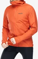 Kurtki i kamizelki sportowe męskie - Kurtka do biegania Inov-8 Stormshell FZ V2 - fiery red - miniaturka - grafika 1