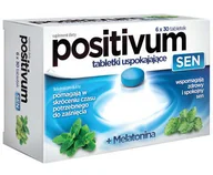 Układ nerwowy - Aflofarm Farmacja Polska Sp. z o Positivum SEN tabletki uspokajające 180 tabletek 3751241 - miniaturka - grafika 1