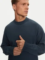 Swetry męskie - Jack&Jones Sweter Collective 12251556 Granatowy Relaxed Fit - miniaturka - grafika 1