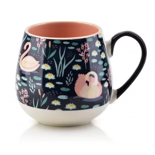AffekDesign Porcelanowy kubek granat 9442GV 9442GV SAM ONE SIZE - Kubki - miniaturka - grafika 1