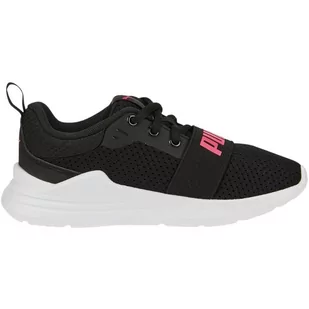 Buty dla dzieci Puma Wired Run PS czarne 374216 20 28 - Moda i Uroda OUTLET - miniaturka - grafika 1