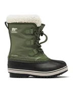 Buty dla chłopców - Sorel Śniegowce Yoot Pac™ Nylon Wp 2114111371 Zielony - miniaturka - grafika 1