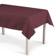 Obrusy i serwetki - Dekoria Obrus prostokątny czerwona kratka 130 × 130 cm Bristol - miniaturka - grafika 1