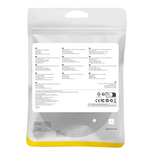 Kabel sieciowy w oplocie kat. 8 Baseus Ethernet RJ45, 40Gbps, 20m (czarny) - Kable miedziane - miniaturka - grafika 9