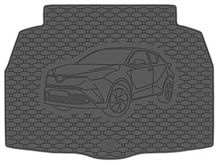 Rigum Gumowa kąpiel do pnia Toyota CH R 2016 niższe piętro bez rezerwy - Maty bagażnikowe - miniaturka - grafika 1