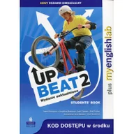 Podręczniki dla gimnazjum - Longman Upbeat 2 Student's Book plus MyEnglishLab Nowy egzamin gimnazjalny - Longman - miniaturka - grafika 1