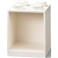 Pojemniki na zabawki - Lego Półka Klocek 4 Biały 41141735 - miniaturka - grafika 1