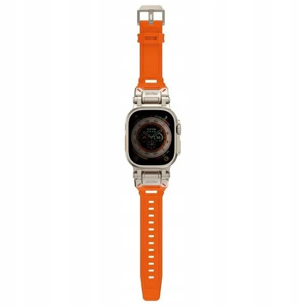 Skinarma pasek Titon Apple Watch Ultra 49mm pomarańczowy/orange