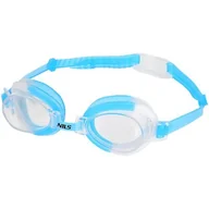 Pływanie - AQUA NILS Okulary pływackie NILS 173 AF Niebieski-bialy - miniaturka - grafika 1