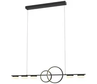 Lampy sufitowe - Wofi 7030-702 - LED Żyrandol ściemnialny na lince MESSINA LED/57W/230V czarne - miniaturka - grafika 1