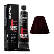 Farby do włosów i szampony koloryzujące - Goldwell Topchic, farba do włosów, 5N&RR, 60ml - miniaturka - grafika 1