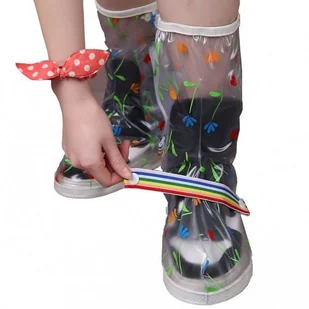 LA VAGUE RAIN FLOWER - Kalosze TRANSPARENTNE / KWIATY Rozmiar: M - Kalosze damskie - miniaturka - grafika 1