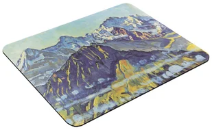 Podkładka Eiger, Mönch und Jungfrau in der Morgensonne Ferdinand Hodler 60x40cm - Podkładki pod mysz - miniaturka - grafika 1