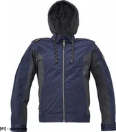 Odzież robocza - CERVA DAYBORO kurtka - męska, odczepiany kaptur, odblaskowe elementy, 100 % TRIFIBETEX - granatowy 58 - miniaturka - grafika 1