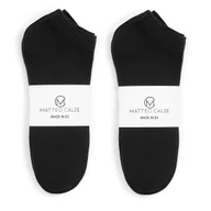 Skarpetki męskie - 10 Par Skarpetki Stopki Bawełniane Męskie Damskie Czarne 35-38 - miniaturka - grafika 1