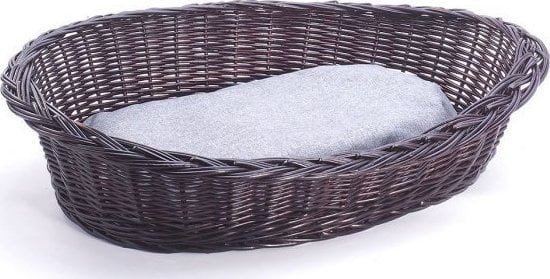 Wnuk Legowisko dla zwierząt 60 cm Owalne Wenge