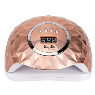 Lampa do paznokci dual UV/LED 248W Molly Nails do lakierów hybrydowych żeli i akrylożeli złota Y13 - Lampy UV do paznokci - miniaturka - grafika 1