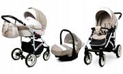 Wózki dziecięce - BabyLux White Lux 3w1 5903890859114 - miniaturka - grafika 1