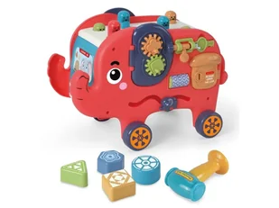 Edukacyjny, Interaktywny Zabawny Słonik, Funny Cartoon Elephant, Wesoły Słoń - Zabawki interaktywne dla dzieci - miniaturka - grafika 1