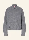 Kurtki damskie - Tommy Hilfiger Bluzon grau - miniaturka - grafika 1