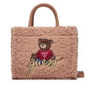 Torebki damskie - Torebka Guess J4BZ25 WGI20 Brązowy - miniaturka - grafika 1