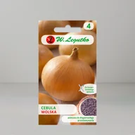 Nasiona i cebule - Cebula Wolska nas. zaprawiane Żółta 4g - Nasiona - W. Legutko - miniaturka - grafika 1