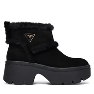 Botki damskie - Botki Guess FLFBRD ESU10 Czarny - miniaturka - grafika 1