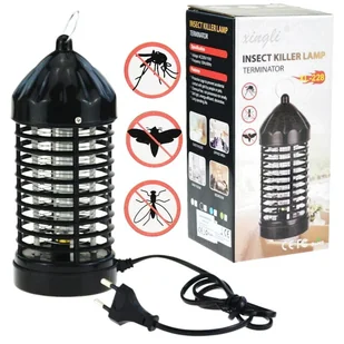 Lampa lampka LED UV elektryczna owadobójcza na muchy komary owady - Lampy owadobójcze - miniaturka - grafika 1