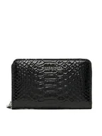 Portfele - Michael Kors Duży Portfel Damski Bryant 32T5SYTD0L Czarny - miniaturka - grafika 1