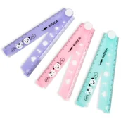 Pedagogika i dydaktyka - Linijka składana 30cm z szablonami KIDEA - miniaturka - grafika 1