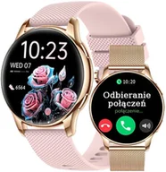 Smartwatch - Zegarek SMARTWATCH Rubicon F30-SMA rose gold/pink - miniaturka - grafika 1